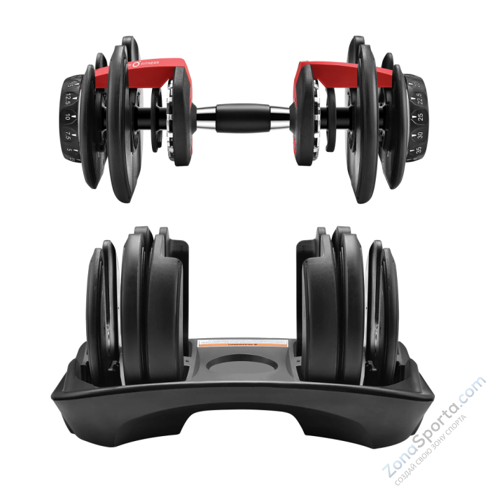 Гантель регулируемая Oxygen Fitness Flexer 24 кг