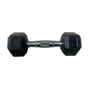 Обрезиненная гексагональная гантель INEX Hex Dumbbell 2 кг