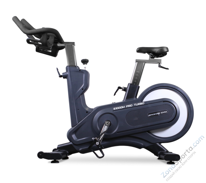 Спин-байк с консолью Bronze Gym S1000M Pro Turbo