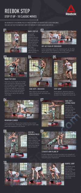 Степ-платформа Reebok RSP-16150